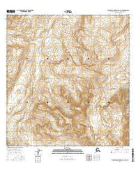 Talkeetna Mountains A-2 NW Alaska Current topographic map, 1:25000 scale, 7.5 X 7.5 Minute, Year 2016
