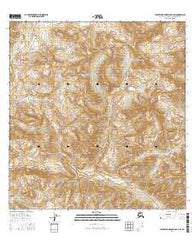 Talkeetna Mountains A-2 SW Alaska Current topographic map, 1:25000 scale, 7.5 X 7.5 Minute, Year 2016