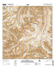 Talkeetna Mountains A-5 NW Alaska Current topographic map, 1:25000 scale, 7.5 X 7.5 Minute, Year 2016