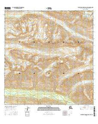 Talkeetna Mountains A-5 SW Alaska Current topographic map, 1:25000 scale, 7.5 X 7.5 Minute, Year 2016