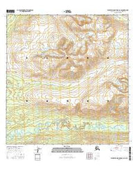 Talkeetna Mountains A-6 SE Alaska Current topographic map, 1:25000 scale, 7.5 X 7.5 Minute, Year 2016