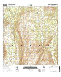 Talkeetna Mountains B-1 NW Alaska Current topographic map, 1:25000 scale, 7.5 X 7.5 Minute, Year 2016