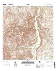 Talkeetna Mountains B-1 SE Alaska Current topographic map, 1:25000 scale, 7.5 X 7.5 Minute, Year 2013