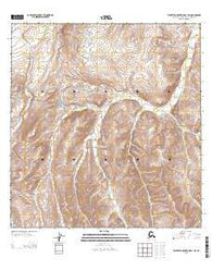 Talkeetna Mountains B-1 SW Alaska Current topographic map, 1:25000 scale, 7.5 X 7.5 Minute, Year 2013