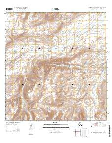 Talkeetna Mountains B-2 SE Alaska Current topographic map, 1:25000 scale, 7.5 X 7.5 Minute, Year 2013