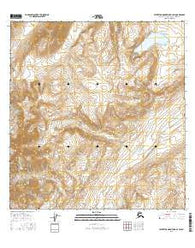Talkeetna Mountains B-2 SW Alaska Current topographic map, 1:25000 scale, 7.5 X 7.5 Minute, Year 2016