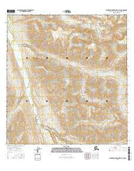 Talkeetna Mountains B-3 SW Alaska Current topographic map, 1:25000 scale, 7.5 X 7.5 Minute, Year 2016