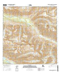 Talkeetna Mountains B-5 SE Alaska Current topographic map, 1:25000 scale, 7.5 X 7.5 Minute, Year 2016