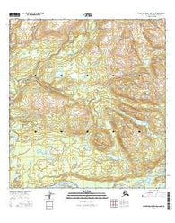 Talkeetna Mountains B-6 NW Alaska Current topographic map, 1:25000 scale, 7.5 X 7.5 Minute, Year 2016