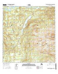 Talkeetna Mountains B-6 SW Alaska Current topographic map, 1:25000 scale, 7.5 X 7.5 Minute, Year 2016