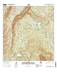Talkeetna Mountains C-1 SW Alaska Current topographic map, 1:25000 scale, 7.5 X 7.5 Minute, Year 2016