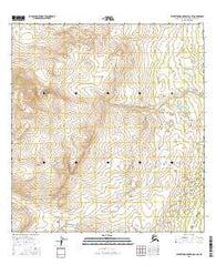 Talkeetna Mountains C-2 SE Alaska Current topographic map, 1:25000 scale, 7.5 X 7.5 Minute, Year 2016