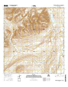 Talkeetna Mountains C-3 NE Alaska Current topographic map, 1:25000 scale, 7.5 X 7.5 Minute, Year 2016