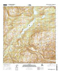 Talkeetna Mountains C-4 NW Alaska Current topographic map, 1:25000 scale, 7.5 X 7.5 Minute, Year 2016