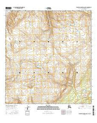 Talkeetna Mountains C-5 NE Alaska Current topographic map, 1:25000 scale, 7.5 X 7.5 Minute, Year 2016