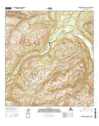 Talkeetna Mountains C-5 SE Alaska Current topographic map, 1:25000 scale, 7.5 X 7.5 Minute, Year 2016