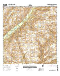 Talkeetna Mountains C-6 SE Alaska Current topographic map, 1:25000 scale, 7.5 X 7.5 Minute, Year 2016
