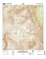 Talkeetna Mountains D-1 SW Alaska Current topographic map, 1:25000 scale, 7.5 X 7.5 Minute, Year 2016