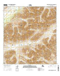Talkeetna Mountains D-2 NW Alaska Current topographic map, 1:25000 scale, 7.5 X 7.5 Minute, Year 2016