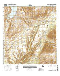 Talkeetna Mountains D-3 NE Alaska Current topographic map, 1:25000 scale, 7.5 X 7.5 Minute, Year 2016