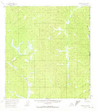 Tanacross A-1 Alaska Historical topographic map, 1:63360 scale, 15 X 15 Minute, Year 1952
