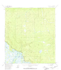 Tanacross A-2 Alaska Historical topographic map, 1:63360 scale, 15 X 15 Minute, Year 1955