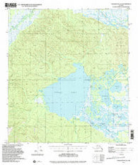 Tanacross A-4 Alaska Historical topographic map, 1:63360 scale, 15 X 15 Minute, Year 1948