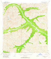 Tanacross A-6 Alaska Historical topographic map, 1:63360 scale, 15 X 15 Minute, Year 1948