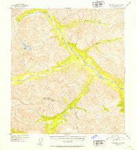 Tanacross A-6 Alaska Historical topographic map, 1:63360 scale, 15 X 15 Minute, Year 1952