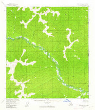 Tanacross B-1 Alaska Historical topographic map, 1:63360 scale, 15 X 15 Minute, Year 1956
