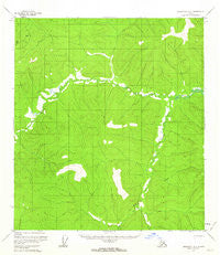 Tanacross B-2 Alaska Historical topographic map, 1:63360 scale, 15 X 15 Minute, Year 1956