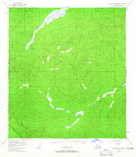Tanacross B-3 Alaska Historical topographic map, 1:63360 scale, 15 X 15 Minute, Year 1949