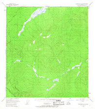 Tanacross B-3 Alaska Historical topographic map, 1:63360 scale, 15 X 15 Minute, Year 1949