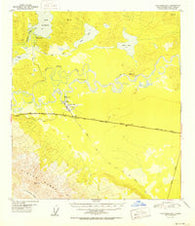 Tanacross B-5 Alaska Historical topographic map, 1:63360 scale, 15 X 15 Minute, Year 1952
