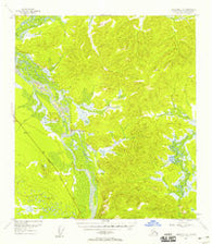 Tanacross C-6 Alaska Historical topographic map, 1:63360 scale, 15 X 15 Minute, Year 1954