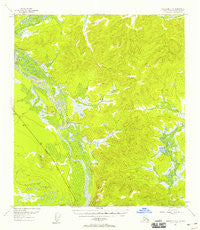 Tanacross C-6 Alaska Historical topographic map, 1:63360 scale, 15 X 15 Minute, Year 1954