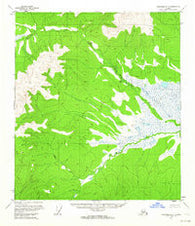 Tanacross D-5 Alaska Historical topographic map, 1:63360 scale, 15 X 15 Minute, Year 1956
