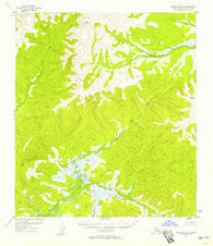 Tanacross D-6 Alaska Historical topographic map, 1:63360 scale, 15 X 15 Minute, Year 1954