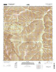 Tanacross A-2 NW Alaska Current topographic map, 1:25000 scale, 7.5 X 7.5 Minute, Year 2013