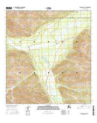 Tanacross A-5 SW Alaska Current topographic map, 1:25000 scale, 7.5 X 7.5 Minute, Year 2016