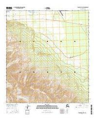 Tanacross B-5 SW Alaska Current topographic map, 1:25000 scale, 7.5 X 7.5 Minute, Year 2016