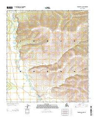 Tanacross C-2 NW Alaska Current topographic map, 1:25000 scale, 7.5 X 7.5 Minute, Year 2013