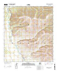 Tanacross C-2 NW Alaska Current topographic map, 1:25000 scale, 7.5 X 7.5 Minute, Year 2013