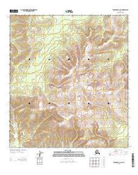 Tanacross C-5 SE Alaska Current topographic map, 1:25000 scale, 7.5 X 7.5 Minute, Year 2013