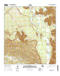 Tanacross C-6 SW Alaska Current topographic map, 1:25000 scale, 7.5 X 7.5 Minute, Year 2016