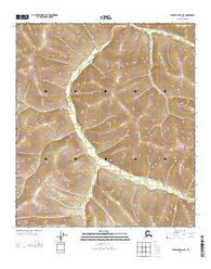 Tanacross D-2 NE Alaska Current topographic map, 1:25000 scale, 7.5 X 7.5 Minute, Year 2013