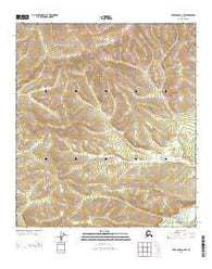 Tanacross D-3 NW Alaska Current topographic map, 1:25000 scale, 7.5 X 7.5 Minute, Year 2013
