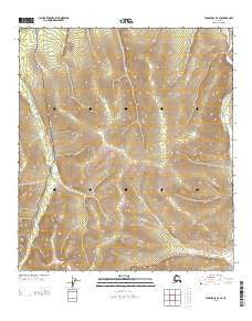 Tanacross D-3 SE Alaska Current topographic map, 1:25000 scale, 7.5 X 7.5 Minute, Year 2013