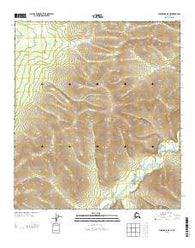 Tanacross D-4 SE Alaska Current topographic map, 1:25000 scale, 7.5 X 7.5 Minute, Year 2013