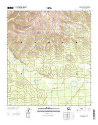 Tanacross D-5 NE Alaska Current topographic map, 1:25000 scale, 7.5 X 7.5 Minute, Year 2013